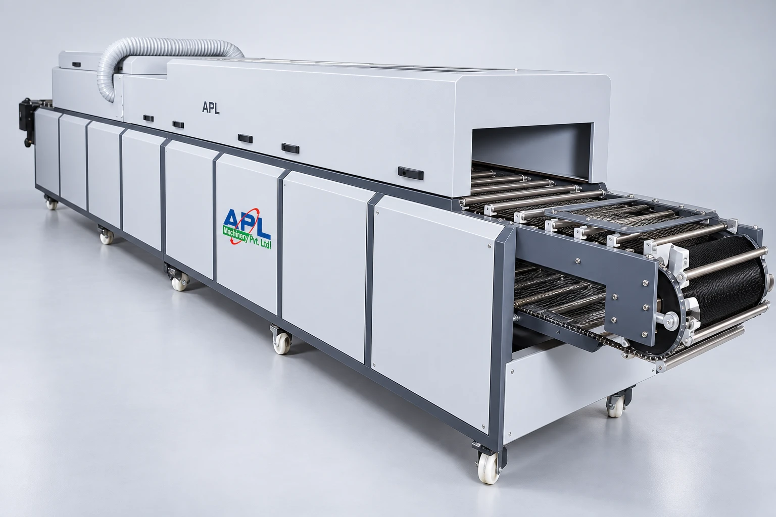 3D UV Curing System — detail visualization