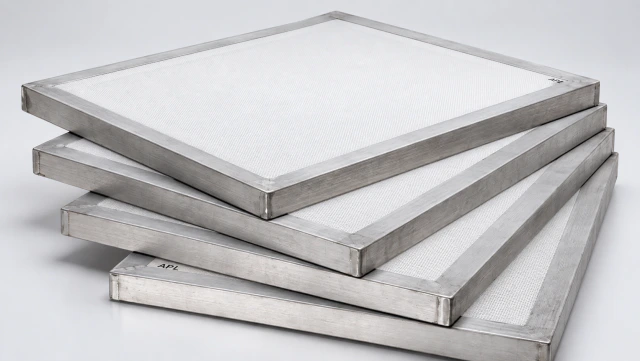 Aluminium screen frames — detail reference