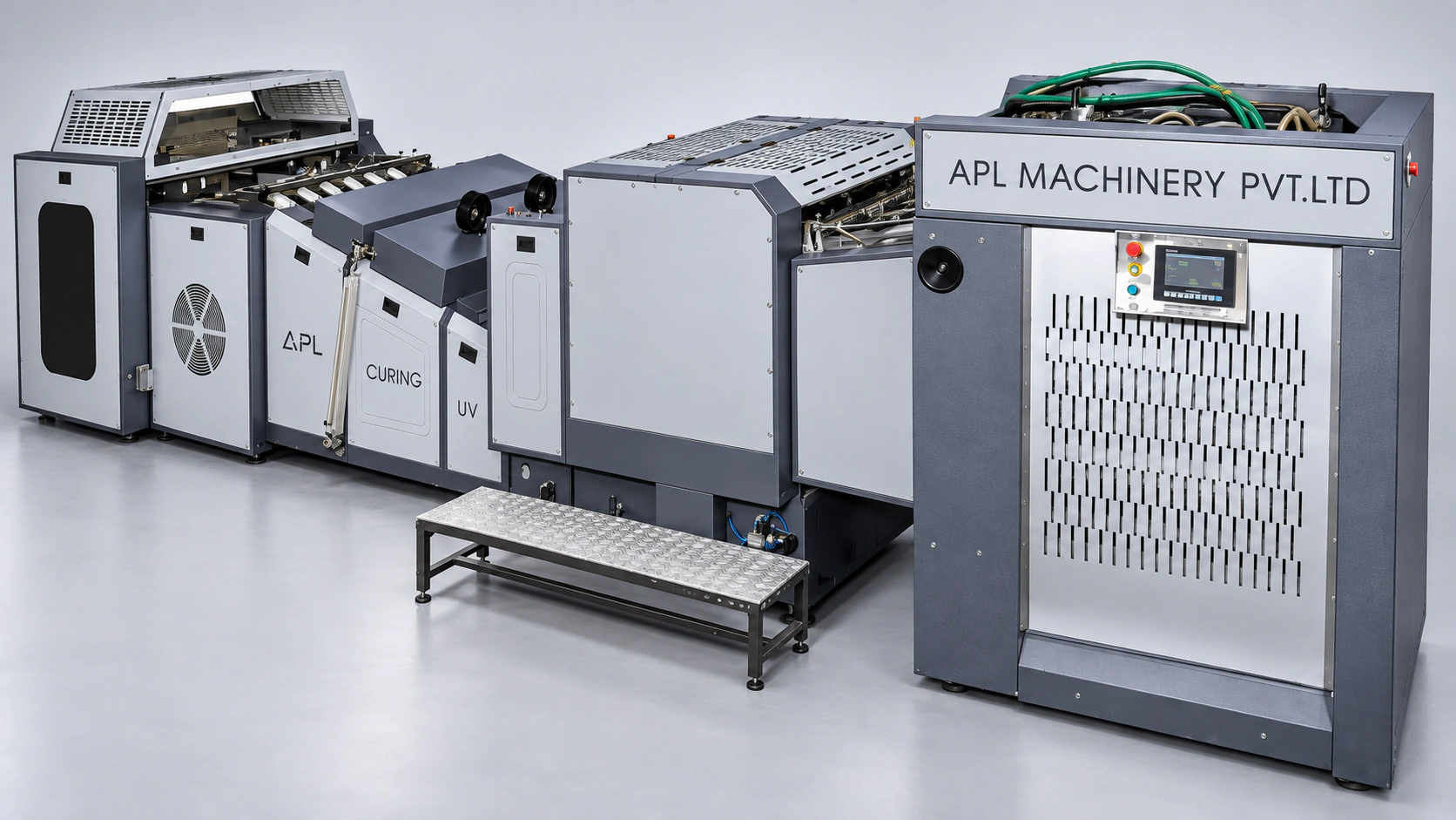 APL-UV 2030 LED UV Gripper Model — detail visualization