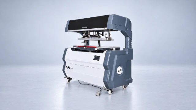 Atom Screen Printing Machine — studio visualization