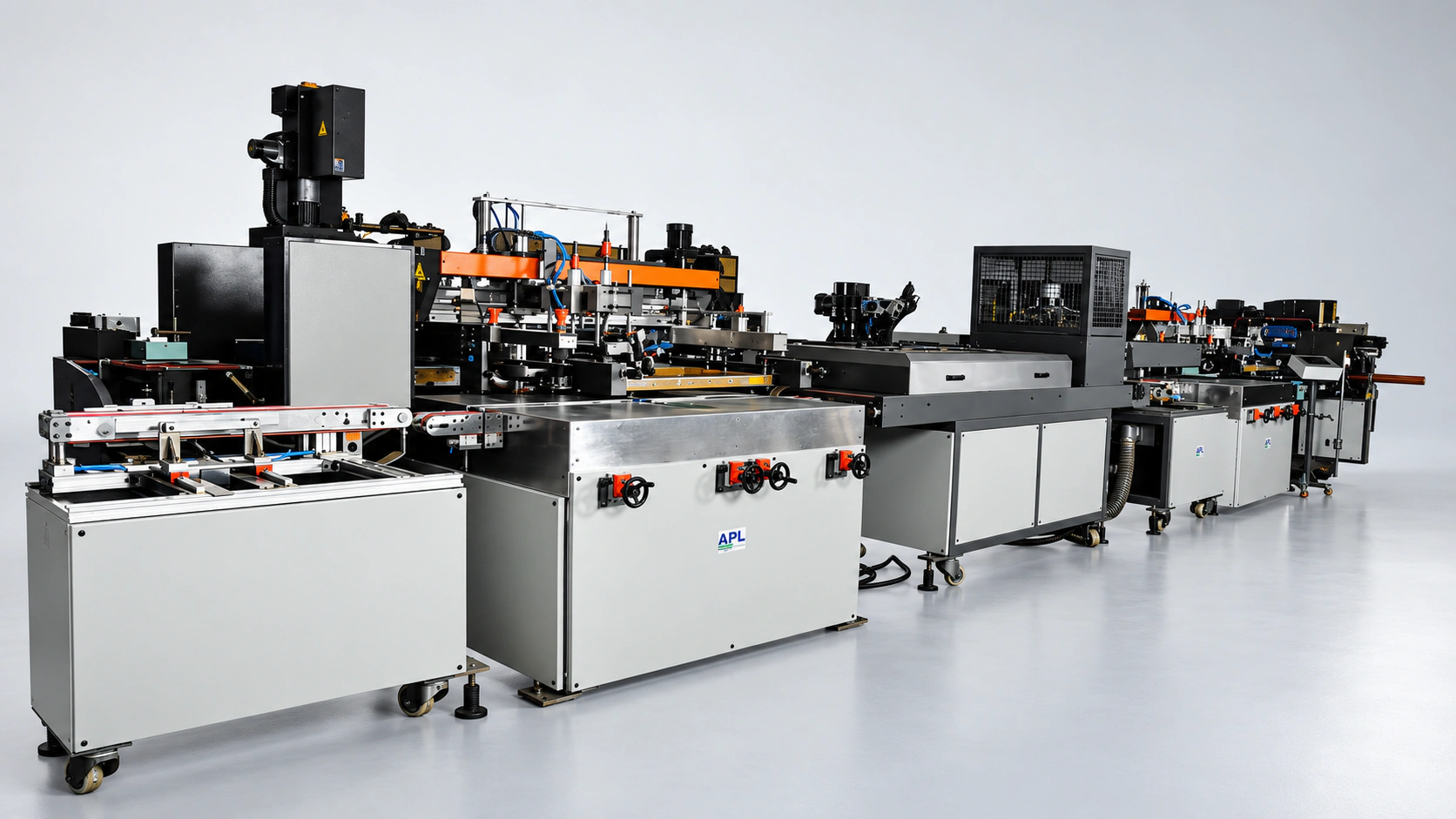 Automatic Glass Screen Printing Line — Machine view