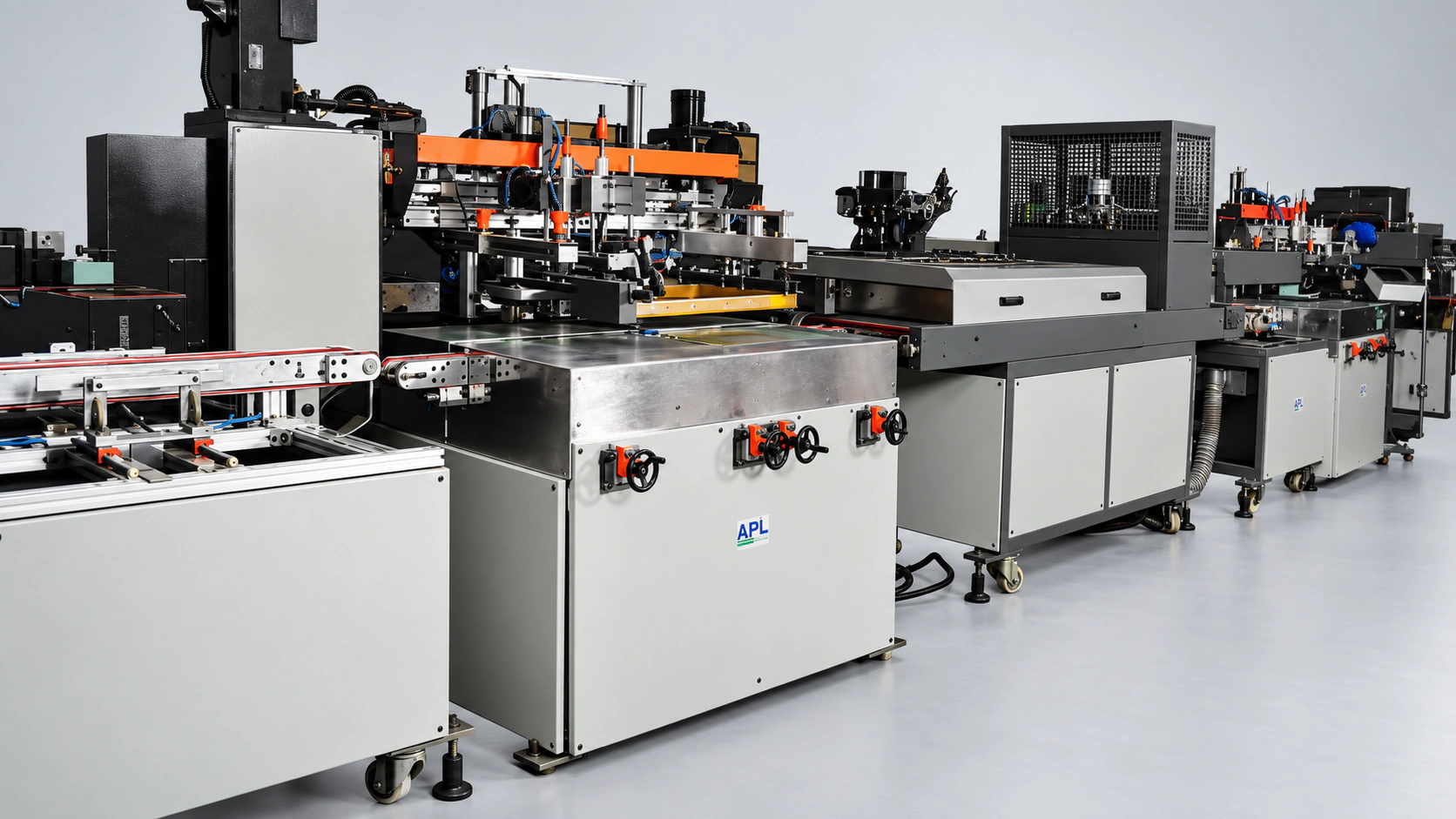 Automatic Glass Screen Printing Line — detail visualization