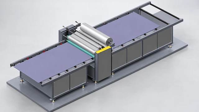 Cold Lamination Machine — studio visualization