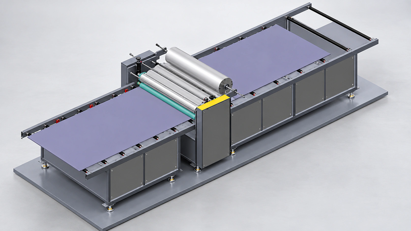 Cold Lamination Machine — Machine view