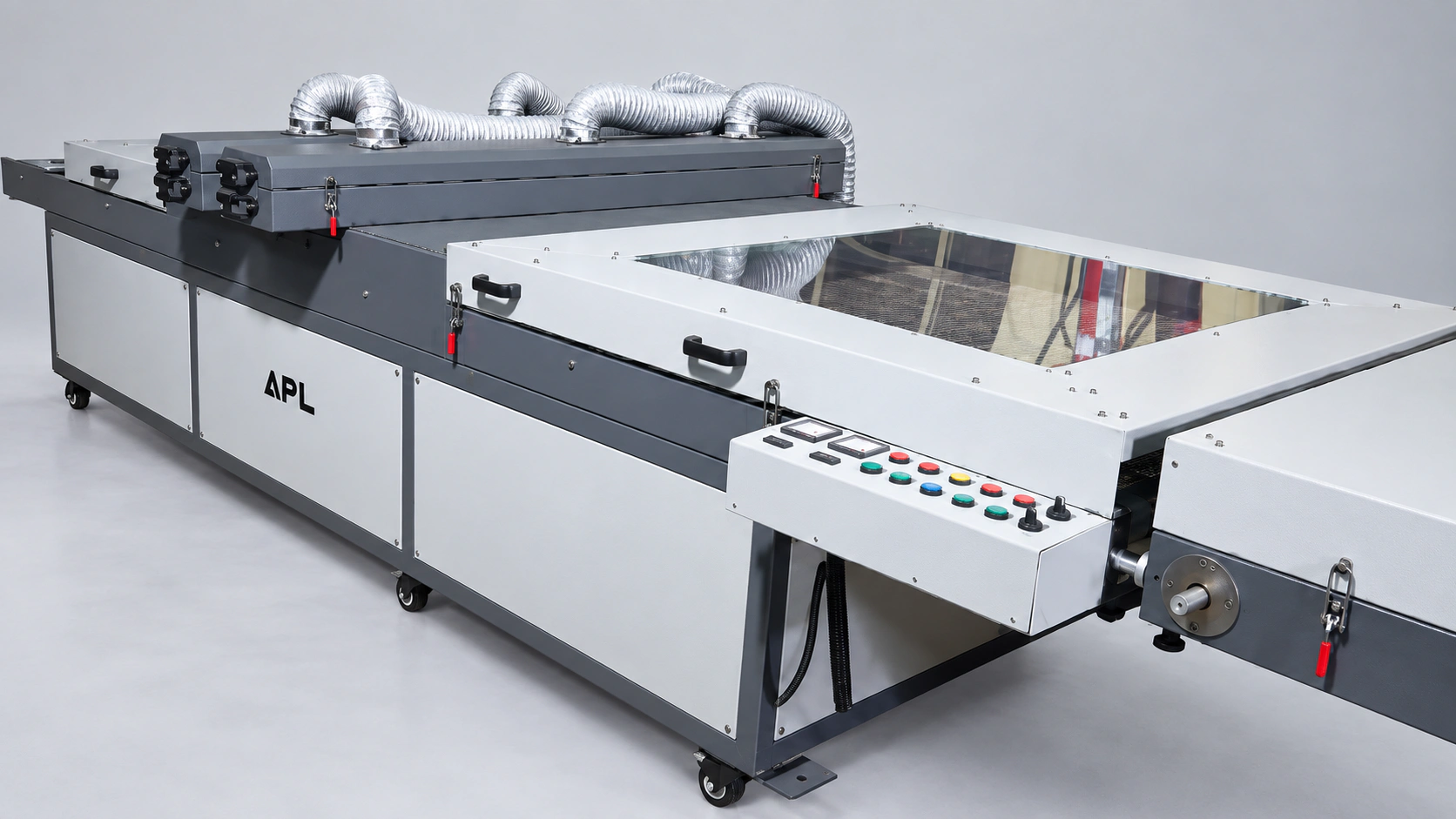 Double Lamp UV Curing System — Machine view