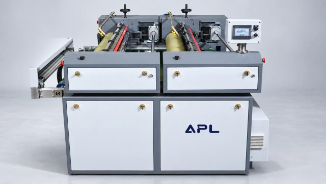 Double Station Roller Coater — studio visualization