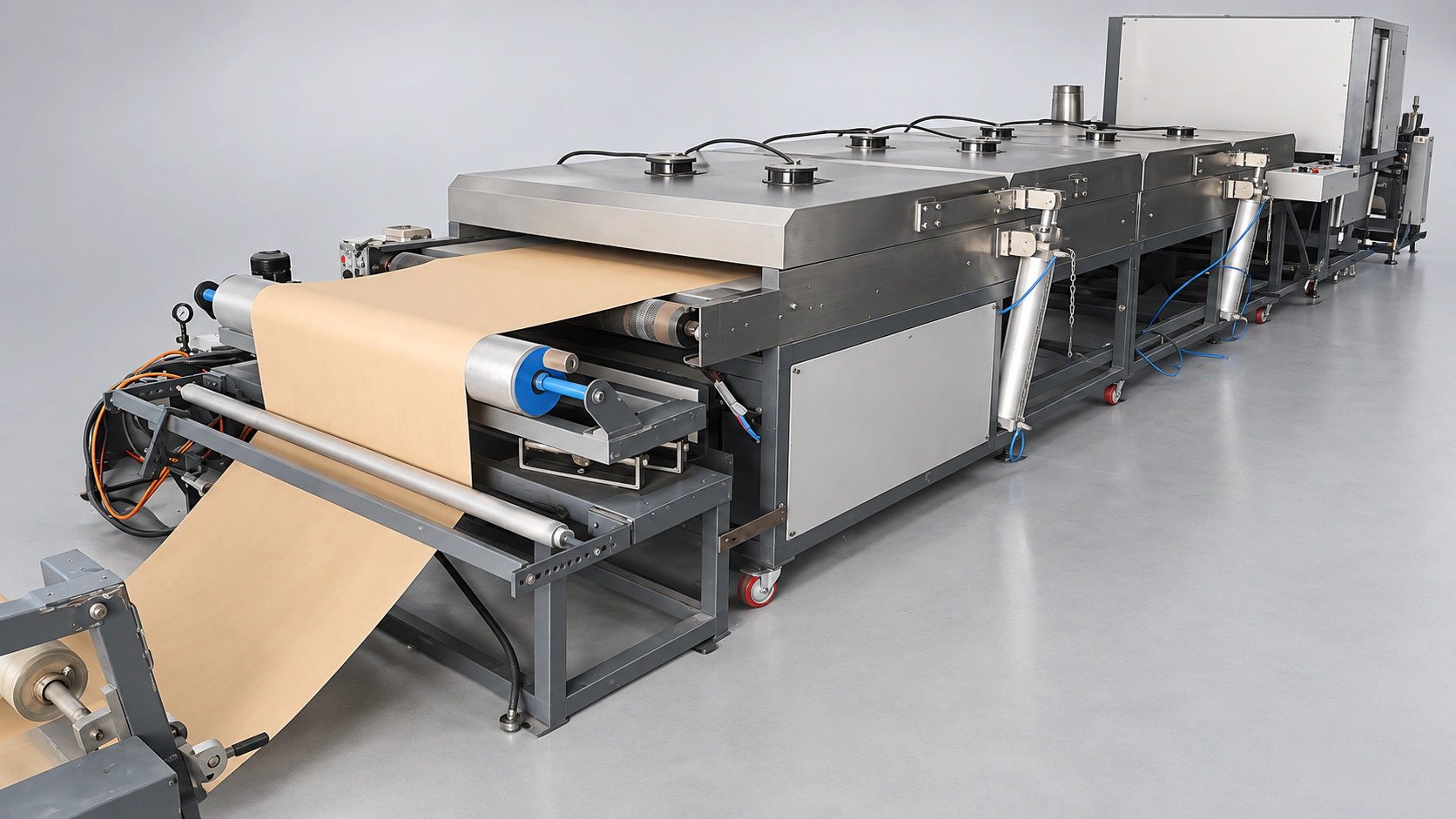 Glitter Coating Machine — Machine view