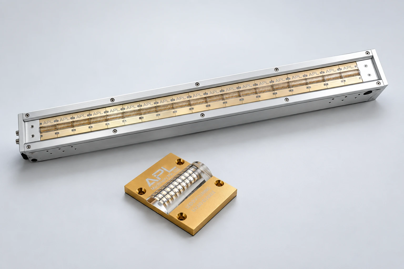 LED UV systems — studio visualization
