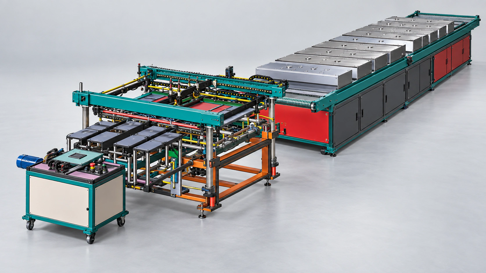 Pillar Screen Printing Machine — detail visualization
