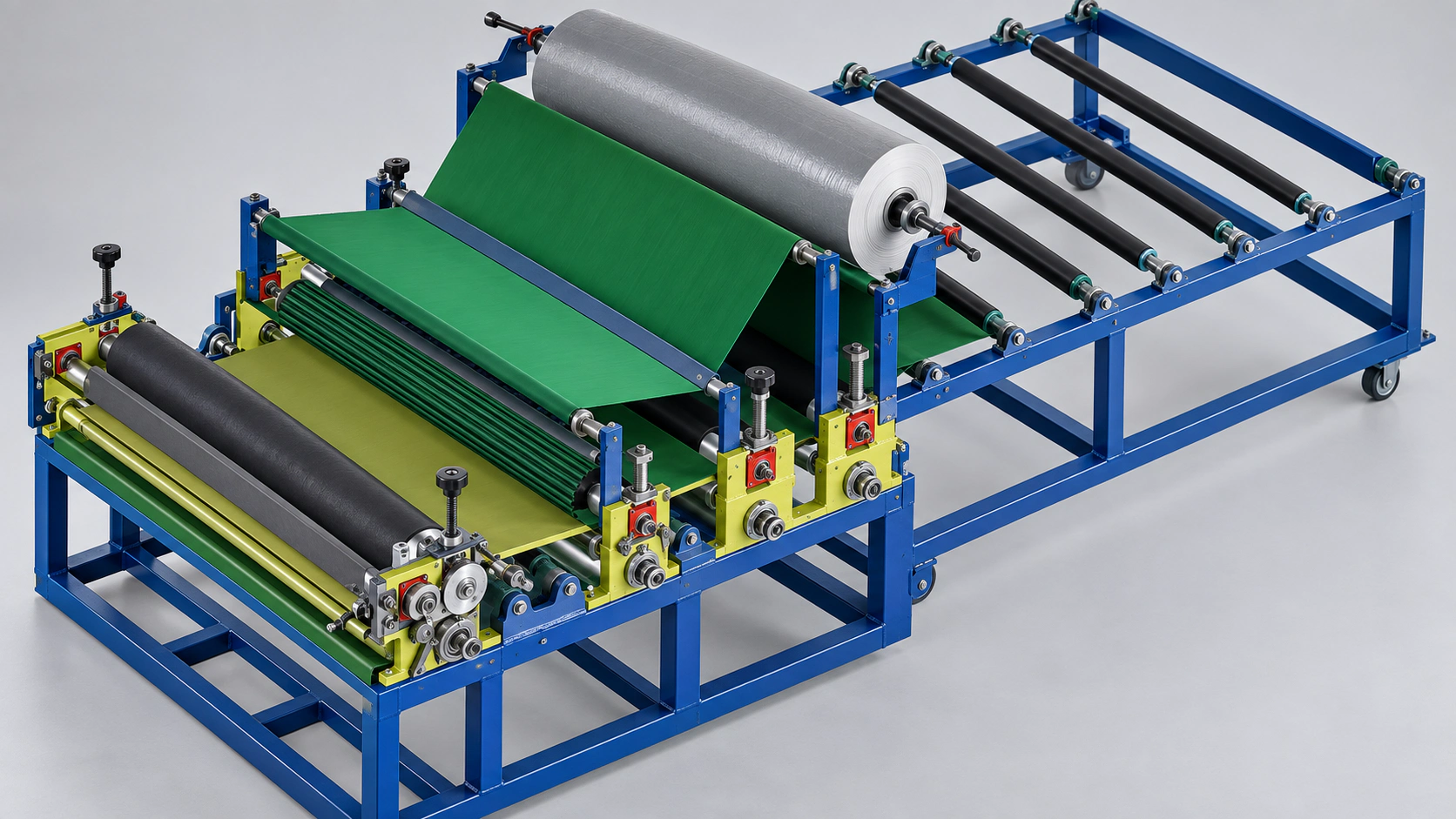 PUR Lamination Machine — detail visualization