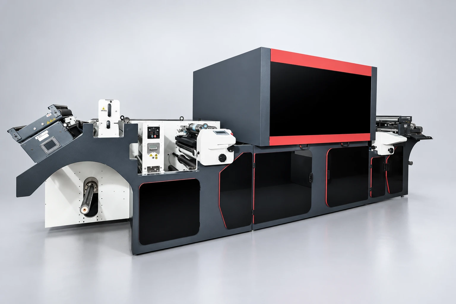 Digital printing & foiling — studio visualization