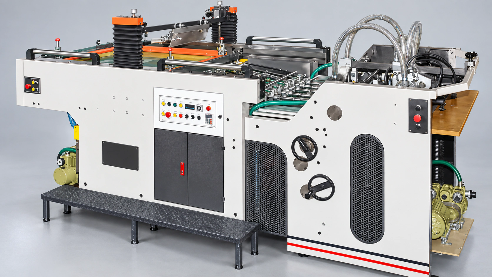 Fully Automatic Screen Printer — detail visualization
