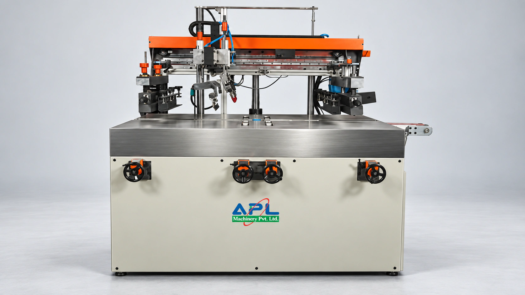 Auto Centering Glass Screen Printer — Machine view