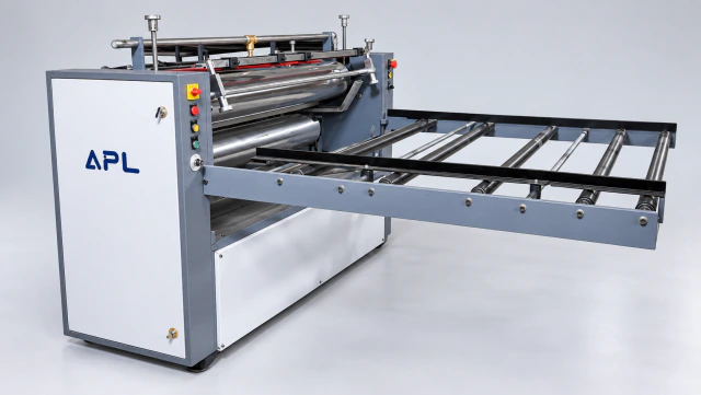 Single Station Roller Coater — studio visualization