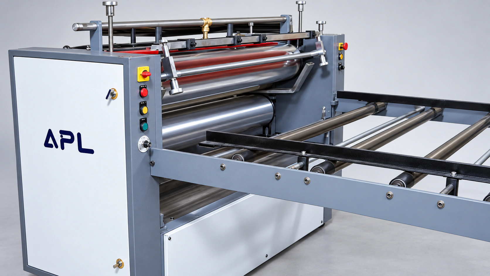 Single Station Roller Coater — detail visualization