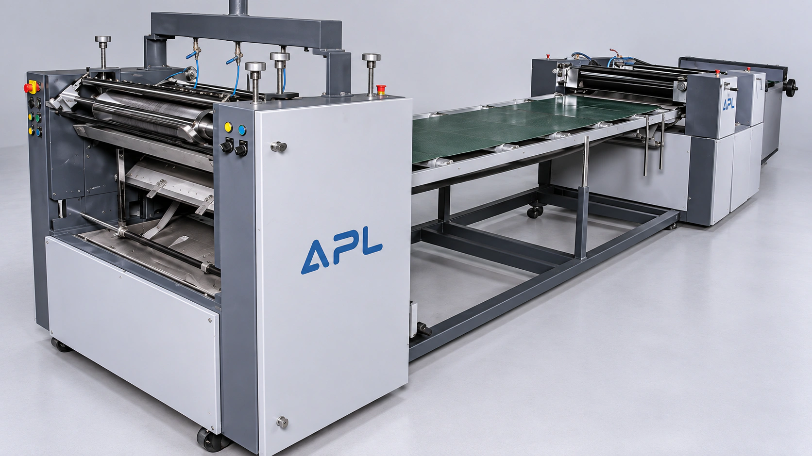 Wood Coating & Curing Line — detail visualization